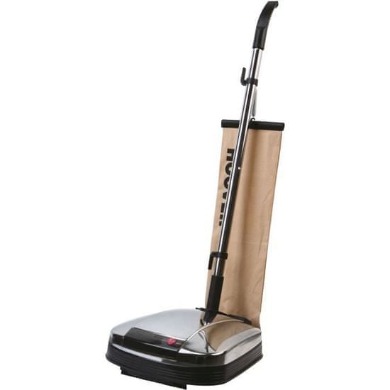 VERVELEY HOOVER F38PQ / 1 - Robustní leštička na parkety - 800W - Integrovaná funkce odsávání - 3l bavlněný vak - Kovová trubka nakloněná pod úhlem 90° - Povrchová úprava s rámečkem