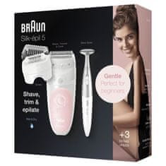 Braun Epilátor Braun Silk-épil 5 5-820, technologie Micro-Grip s 28 pesety