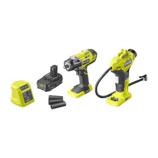 VERVELEY Ryobi - R18IWPI-115G - Duo ONE + 18V (klíč + kompresor)