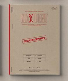 KPOP2EU STRAY KIDS - MAXIDENT (CASE VER.) - SEUNGMIN + Stray Kids Dicon Dfesta Lomo Cards 9 ks