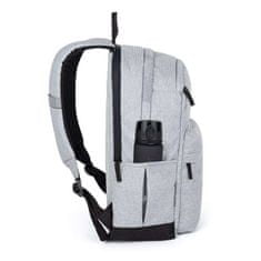 Bagmaster Městský batoh BAGMASTER POKY 22 A GREY MELANGE