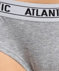 ATLANTIC Dámské kalhotky Hipster 3Pack - růžová, šedá melanž, černá Velikost: S