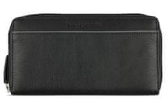 Bugatti Dámská kožená peněženka na zip Banda černá