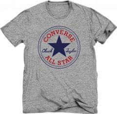 Converse Triko pánské Core Crew Tee Vintage Grey Heather