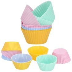 Springos Silikonové formy na cupcake SPRINGOS 12 ks KI0067