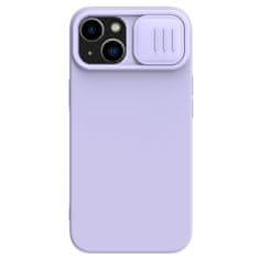 Nillkin CamShield Silky silikonové pouzdro na iPhone 14 PLUS 6.7" Misty purple