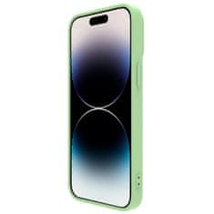 Nillkin CamShield Silky Magnetic silikonové pouzdro na iPhone 14 PRO 6.1" Green MagSafe