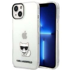 Karl Lagerfeld KLHCP14MCTTR hard silikonové pouzdro iPhone 14 PLUS 6.7" transparent Choupette Body