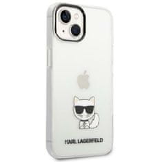 Karl Lagerfeld KLHCP14MCTTR hard silikonové pouzdro iPhone 14 PLUS 6.7" transparent Choupette Body