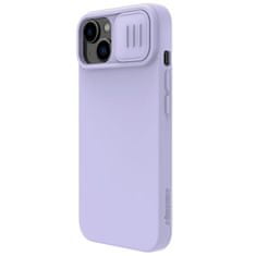 Nillkin CamShield Silky silikonové pouzdro na iPhone 14 PLUS 6.7" Misty purple