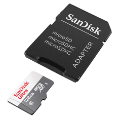 Hama SanDisk Ultra microSDXC 128GB 100MB/s Class 10 UHS-I, s adaptérem