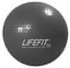 LIFEFIT gymnastický masážní míč Massage Ball 75 cm, tmavě šedá