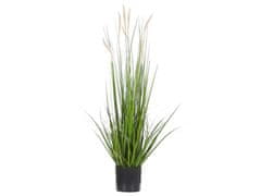 Beliani Umělá rostlina v květináči 87 cm REED PLANT