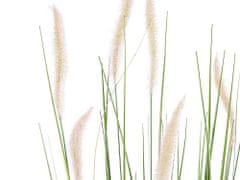 Beliani Umělá rostlina v květináči 87 cm REED PLANT