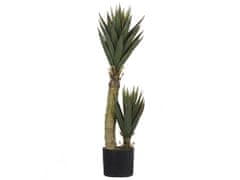 Beliani Umělá rostlina v květináči 90 cm YUCCA