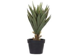 Beliani Umělá rostlina v květináči 52 cm YUCCA