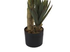 Beliani Umělá rostlina v květináči 90 cm YUCCA