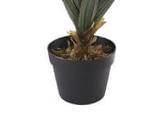 Beliani Umělá rostlina v květináči 52 cm YUCCA