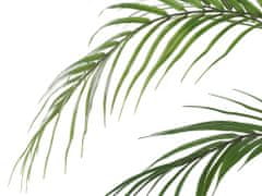 Beliani Umělá rostlina v květináči 120 cm ARECA PALM