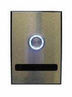 Horavia Hliníkové tlačítko, modré podsvícení (7 m 5x0,25mm)