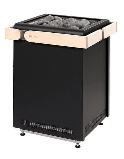 Sentiotec Saunová kamna Concept R Black (E) 12kW