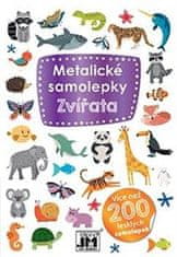 Metalické samolepky Zvířata