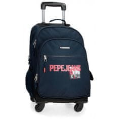Cestovní / školní batoh na kolečkách PEPE JEANS Dikran, 57x33x21cm, 6552821