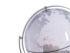 Beliani Globus stříbrny 33 cm DRAKE