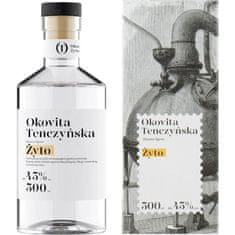 Okovita Tenczyńska Pálenka ze žita 0,5 l v balení | Okowita Żyto | 500 ml | 45 % alkoholu