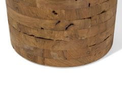 Beliani Dřevěný noční stolek BRANT