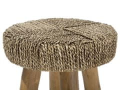 Beliani Dřevěný odkládací stolek KELSEY