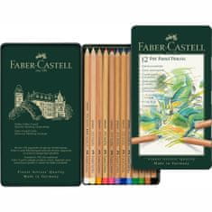 Faber-Castell Pastel v tužce Pitt 12 barevné - plech