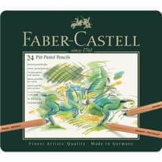 Faber-Castell 
Pastel v tužce Pitt 24 barevné - plech