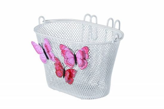 Basil koš Jasmin Basket Butterfly bílý