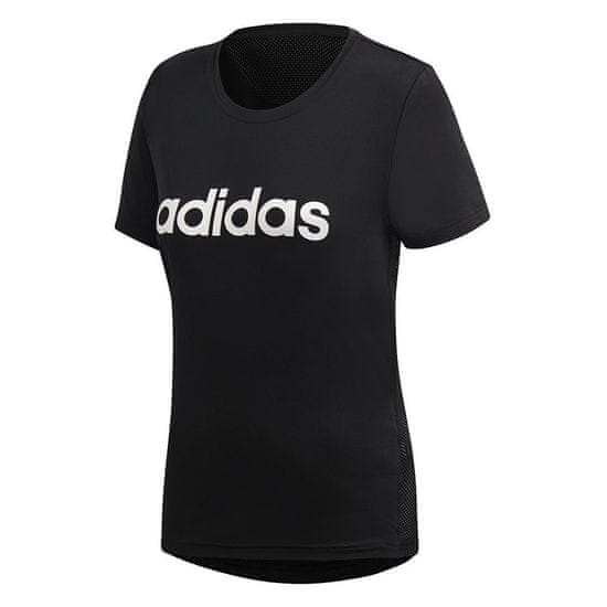 Adidas Tričko na trenínk černé D2M Logo Tee