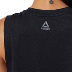 Reebok Tričko na trenínk černé XXS Cardio Graphic Tank