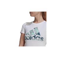 Adidas Tričko na trenínk bílé XS Tropical Graphic