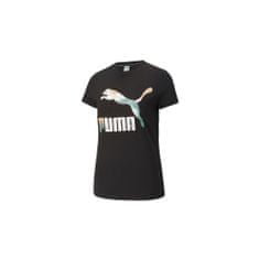 Puma Tričko na trenínk černé XS Classics Logo Tee