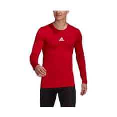 Adidas Tričko na trenínk červené L Techfit Compression