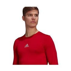 Adidas Tričko na trenínk červené L Techfit Compression