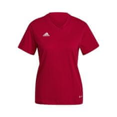 Adidas Tričko na trenínk červené XL Entrada 22 Tee W