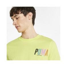 Puma Tričko na trenínk žluté M Swxp Graphic