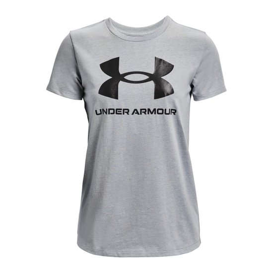 Under Armour Tričko na trenínk šedé Graphic