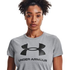 Under Armour Tričko na trenínk šedé XS Graphic