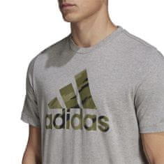 Adidas Tričko na trenínk šedé L Logo Camo