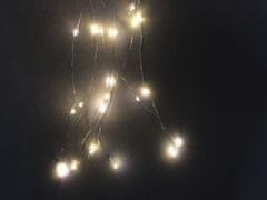 Linder Exclusiv Vánoční Větvený řetěz Teplá bílá 64 LED