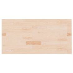 Greatstore Koupelnová deska 80x40x2,5cm masivní dubové dřevo bez úprav
