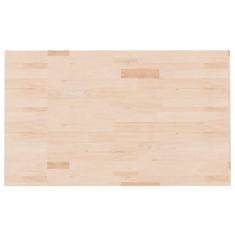 Greatstore Koupelnová deska 100x60x1,5 cm masivní dubové dřevo bez úprav