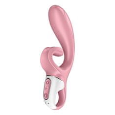 Satisfyer Satisfyer Hug Me (Pink), vaginální vibrátor s králíčkem