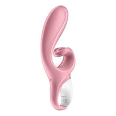 Satisfyer Satisfyer Hug Me (Pink), vaginální vibrátor s králíčkem